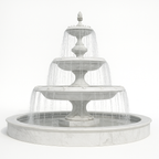 Aurelius Verona Three-Tier Marble Fountain